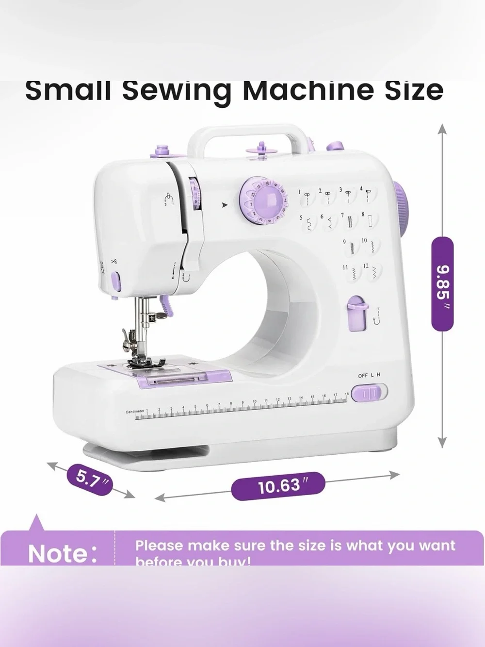 Sewing Machine Multi-Functional Portable Machine - Picture 2 of 6